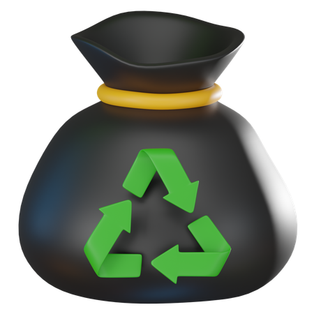 Müllcontainer  3D Icon