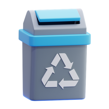 Mülleimer  3D Icon