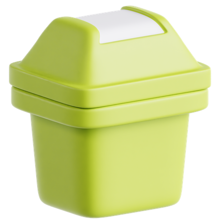 Mülleimer  3D Icon