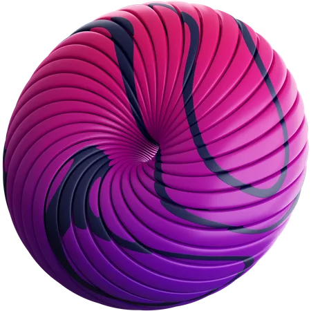Sphère multi-disques  3D Illustration