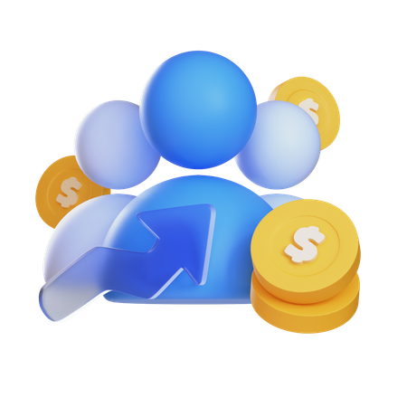 Multi-Level Marketing  3D Icon