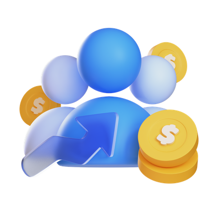 Multi-Level Marketing  3D Icon