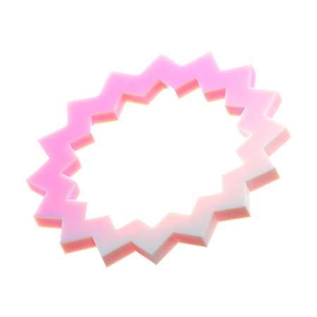 Multigonal ring  3D Icon