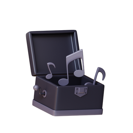 Caja multimedia  3D Icon