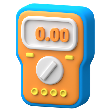 멀티미터  3D Icon