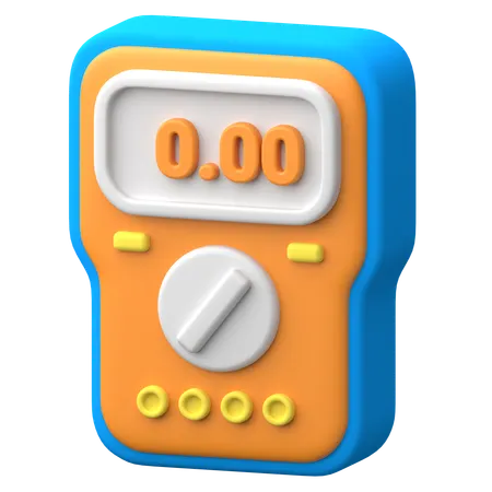 멀티미터  3D Icon