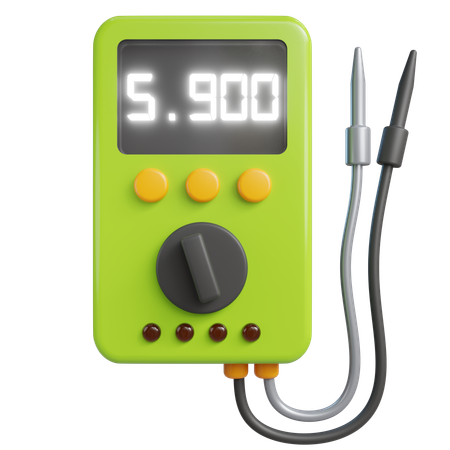 Multimeter  3D Icon