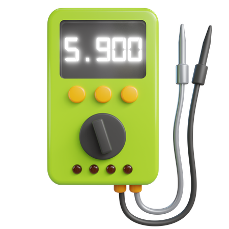 Multimeter  3D Icon