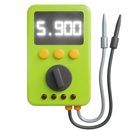 Multimeter  3D Icon