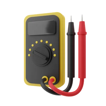 Multimeter  3D Illustration