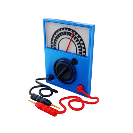 Multimeter  3D Illustration