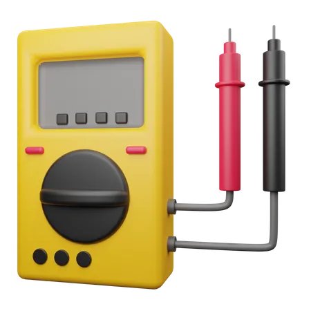 Multimètre  3D Illustration
