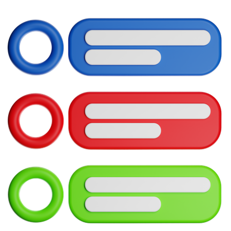 Multiple 3D Icon