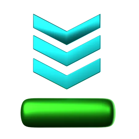 Multiple Downloads  3D Icon