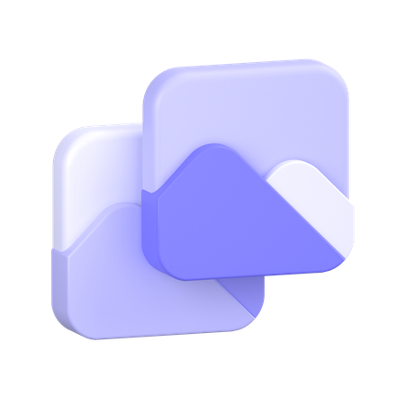 Multiple Image  3D Icon