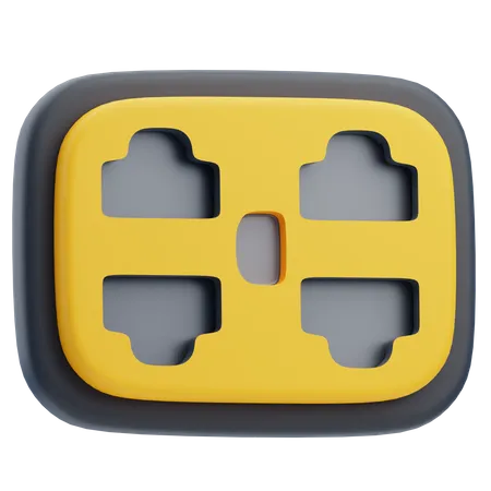 Multiple Socket  3D Icon