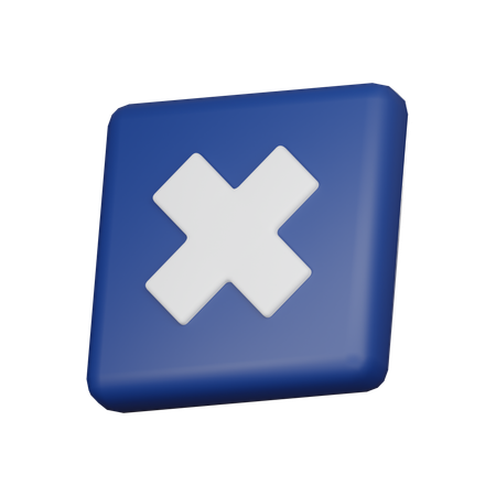 Multiplicação  3D Icon