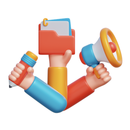 Multitarefa  3D Icon