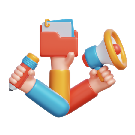 Multitasking  3D Icon