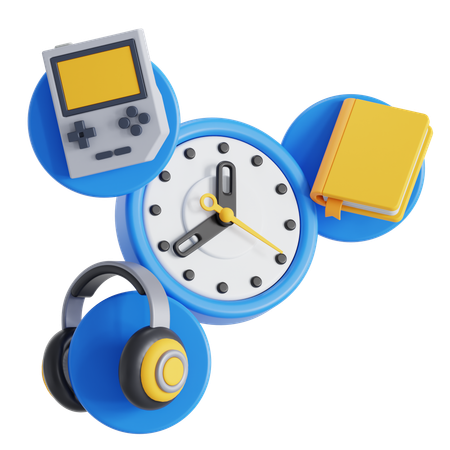 Multitasking  3D Icon