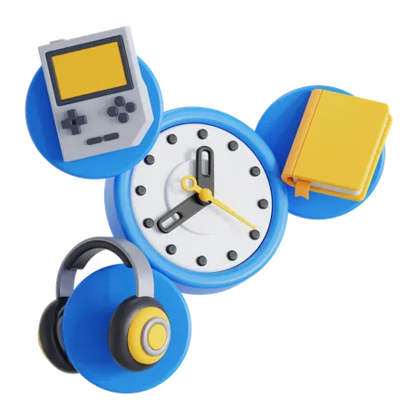 Multitasking  3D Icon