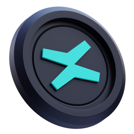 Criptomoeda MultiversX  3D Icon