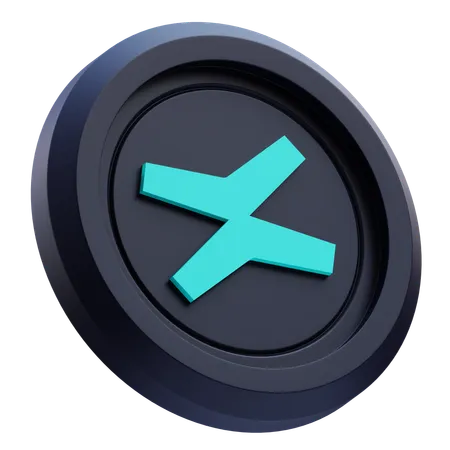 MultiversX Cryptocurrency  3D Icon