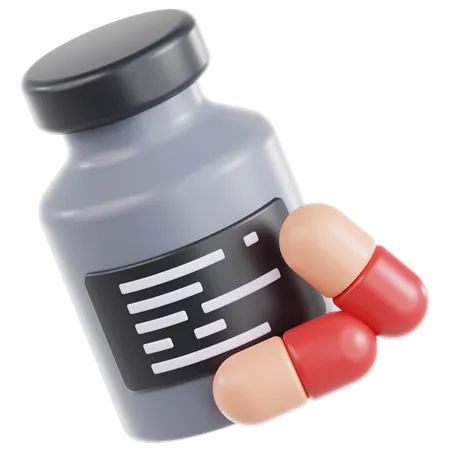 Multivitamin  3D Icon