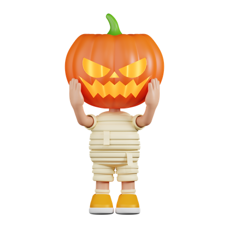Mummy Has a Halloween  3D Illustration