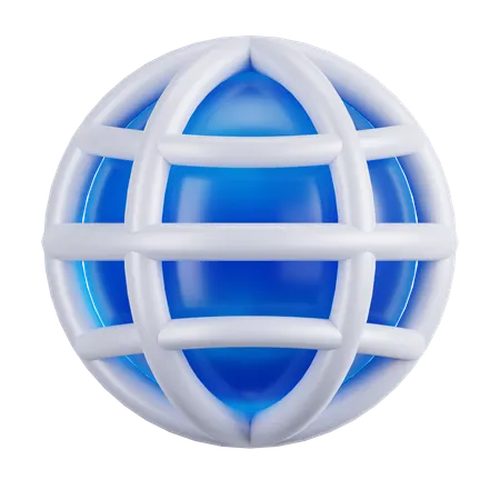 Mundo  3D Icon