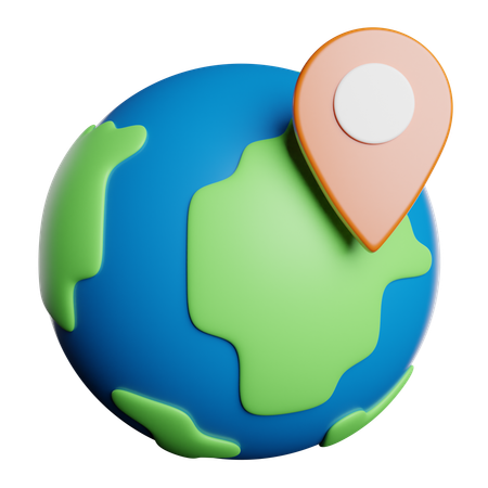 Mundo  3D Icon