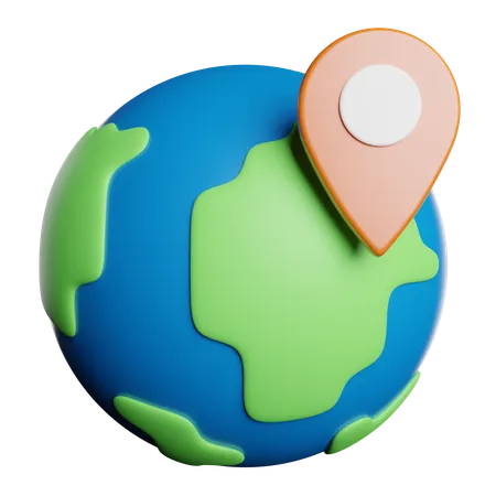 Mundo  3D Icon