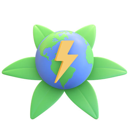 Mundo Verde  3D Icon