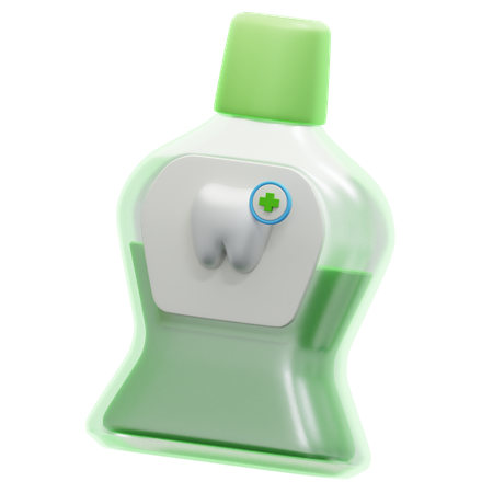 Mundwasser  3D Icon