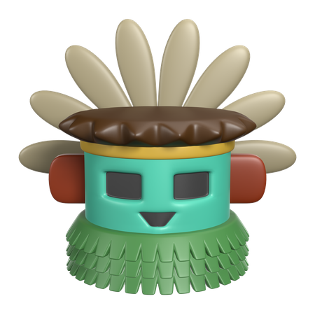 Muñeca kachina  3D Icon