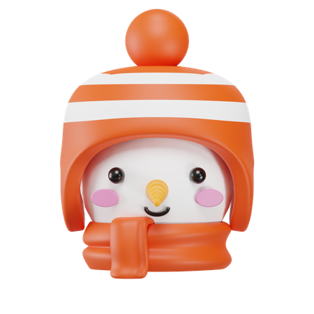 Muñeco de nieve  3D Icon