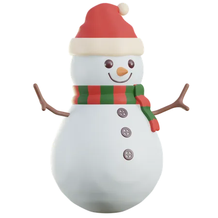 Muñeco de nieve  3D Icon