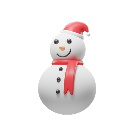 Muñeco de nieve  3D Icon