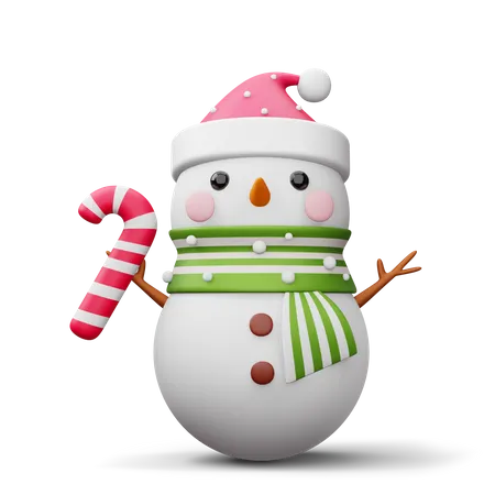 Muñeco de nieve  3D Icon