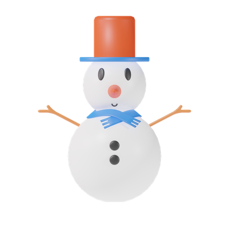 Muñeco de nieve  3D Icon