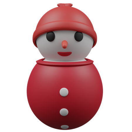 Muñeco de nieve  3D Icon