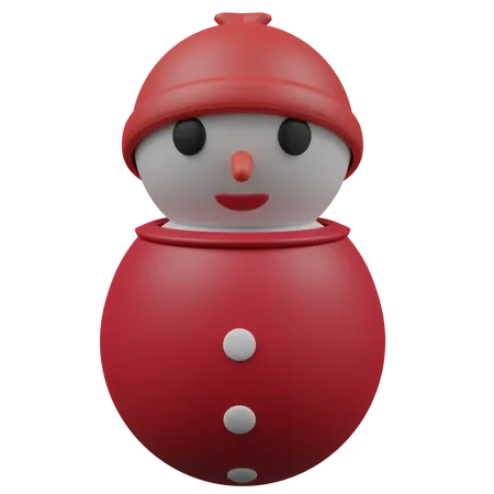 Muñeco de nieve  3D Icon