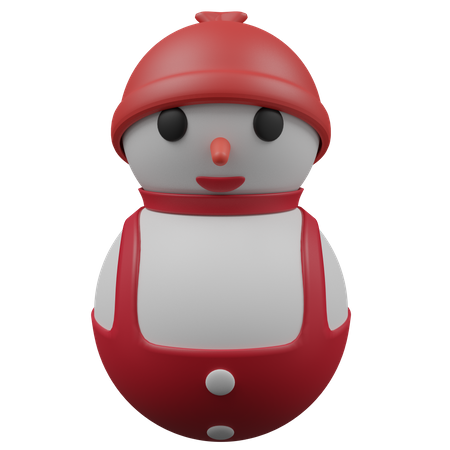 Muñeco de nieve  3D Icon