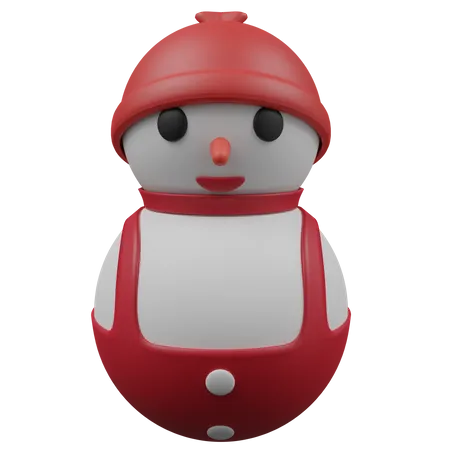 Muñeco de nieve  3D Icon