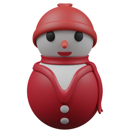 Muñeco de nieve  3D Icon