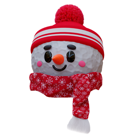 Muñeco de nieve  3D Icon