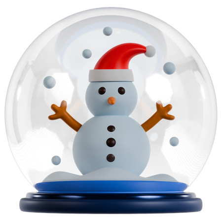 Muñeco de nieve navidad  3D Icon