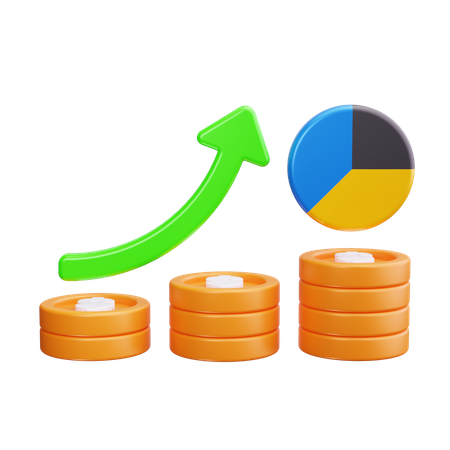 Münze  3D Icon