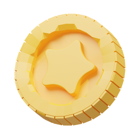 Münze  3D Icon