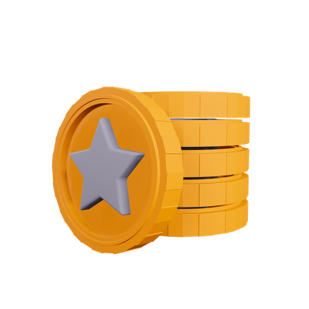 Münzen  3D Icon